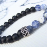 Pánský náramek Sodalit Onyx